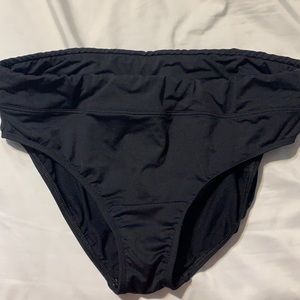 Lands end swim black briefs